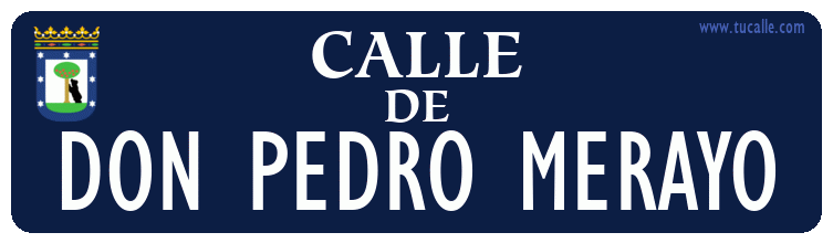 cartel_de_calle-de-Don Pedro Merayo_en_madrid_antiguo